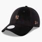 New Era Metallic Velour 9Forty NY Yankees - Preto - Boné 
