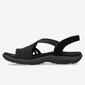 Skechers Reggae Slim Simply Stretch - Preto - Mulher Skechers Reggae Slim Simply Stretch - Preto - Mulher