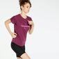 Puma Run 5K - Vermelho - T-shirt Running Mulher 