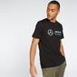 Puma Mercedes F1 - Negra - Camiseta Hombre Puma Mercedes F1 - Negra - Camiseta Hombre