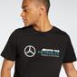 Puma Mercedes F1 - Negra - Camiseta Hombre 
