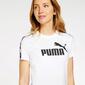 Puma Power Tape - Blanco - Camiseta Mujer 