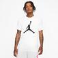 Nike Jordan - Blanca - Camiseta Hombre 