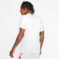 Nike Jordan - Branco - T-shirt Homem 