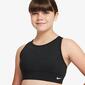 Nike Swoosh Luxe - Negro - Top Deportivo Chica Nike Swoosh Luxe - Negro - Top Deportivo Chica