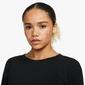 Nike Yoga - Negro - Camiseta Fitness Mujer Nike Yoga - Negro - Camiseta Fitness Mujer