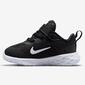 Nike Revolution 6 - Negro - Zapatillas Velcro Niño 