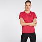 Nike Dri-Fit - Rojo - Camiseta Running Mujer Nike Dri-Fit - Rojo - Camiseta Running Mujer