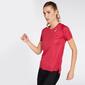 Nike Dri-Fit - Rojo - Camiseta Running Mujer 