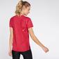 Nike Dri-Fit - Rojo - Camiseta Running Mujer 