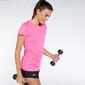 Under Armour Tech - Rosa - Camiseta Fitness Mujer 