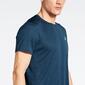 Asics Core - Marino - Camiseta Running Hombre Asics Core - Marino - Camiseta Running Hombre