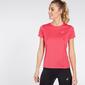 Asics Core - Rosa - Camiseta Running Mujer Asics Core - Rosa - Camiseta Running Mujer