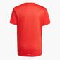 adidas Design To Move - Rojo - Camiseta Running Chico adidas Design To Move - Rojo - Camiseta Running Chico