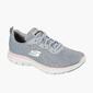 Skechers Flex Appeal 4.0 - Cinza - Sapatilhas Running Mulher Skechers Flex Appeal 4.0 - Cinza - Sapatilhas Running Mulher