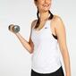Camiseta Fitness Reebok - Blanco - Camiseta Tirantes Mujer Camiseta Fitness Reebok - Blanco - Camiseta Tirantes Mujer