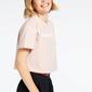 Converse Logo - Rosa - Camiseta Crop Mujer Converse Logo - Rosa - Camiseta Crop Mujer