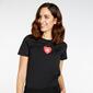 Converse Chuck - Negro - Camiseta Mujer Converse Chuck - Negro - Camiseta Mujer