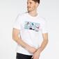 Converse Comic - Blanco - Camiseta Hombre Converse Comic - Blanco - Camiseta Hombre