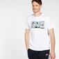Converse Comic - Blanco - Camiseta Hombre Converse Comic - Blanco - Camiseta Hombre