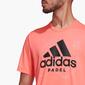 Camiseta Pádel adidas - Rojo - Camiseta Hombre Camiseta Pádel adidas - Rojo - Camiseta Hombre