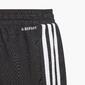 adidas 3 Stripes - Negro - Pantalón Fitness Chica 