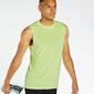 Mizuno Impulse Core - Verde Lima - Camiseta Running Hombre 