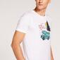 Boriken Outdoor - Blanco - Camiseta Trekking Hombre Boriken Outdoor - Blanco - Camiseta Trekking Hombre