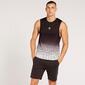 Silver Fit - Negro - Camiseta Sin Mangas Hombre Silver Fit - Negro - Camiseta Sin Mangas Hombre