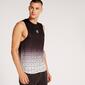 Silver Fit - Negro - Camiseta Sin Mangas Hombre 