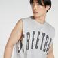 Silver Streetball - Gris - Camiseta Sin Mangas Hombre 