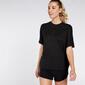 Silver Fit Pink - Preto - T-shirt Mulher 