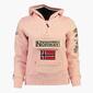 Geographical Norway Gymclass - Rosa - Sudadera Montaña Chica Geographical Norway Gymclass - Rosa - Sudadera Montaña Chica