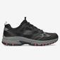 Skechers Hillcrest - Negro - Zapatillas Trekking Hombre Skechers Hillcrest - Negro - Zapatillas Trekking Hombre