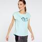 Boriken Outdoor - Celeste - Camiseta Trekking Mujer Boriken Outdoor - Celeste - Camiseta Trekking Mujer