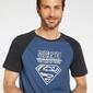 Camiseta Superman - Denim - Camiseta Hombre DC Comics 