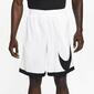 Nike Dri-FIT - Branco - Calções Basquetebol Homem 