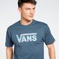 Vans Classic - Azul - Camiseta Hombre Vans Classic - Azul - Camiseta Hombre