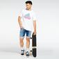 adidas Heat - Branco - T-shirt Homem 