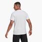 adidas Linear - Blanco - Camiseta Hombre adidas Linear - Blanco - Camiseta Hombre