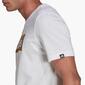 adidas Linear - Blanco - Camiseta Hombre adidas Linear - Blanco - Camiseta Hombre