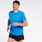 New Balance Accelerate - Azul - T-shirt Running Homem 