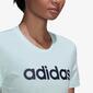 adidas Linear - Verde - Camiseta Mujer adidas Linear - Verde - Camiseta Mujer