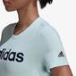 adidas Linear - Verde - Camiseta Mujer adidas Linear - Verde - Camiseta Mujer