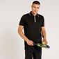 Proton Pádel - Negro - Polo Pádel Hombre Proton Pádel - Negro - Polo Pádel Hombre