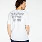T-shirt Champion - Branco - Camisola Homem 