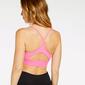 Reebok Workout Ready - Rosa - Soutien Ginásio Mulher 