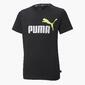 Camiseta Puma - Negra - Camiseta Chico 