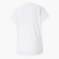 Puma Modern Rosette - Blanco - Camiseta Mujer 