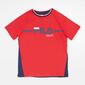 Fila Tenis - Rojo - Camiseta Tenis Chico 